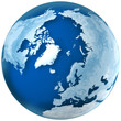 Blue Earth the North Pole