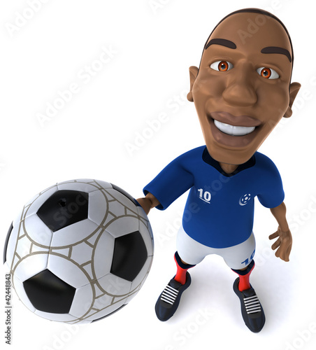 Illustration: Football player Football player