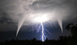 Tornado und Blitz