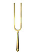Stimmgabel Gold