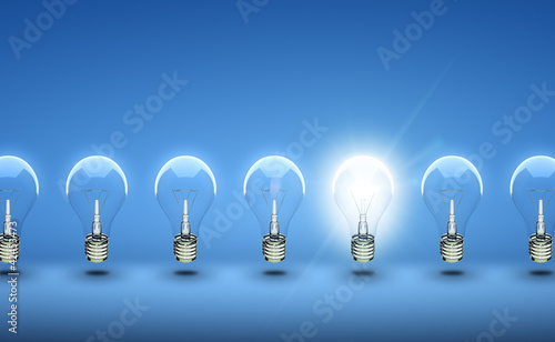 Illustration: Light bulbs Light bulbs
