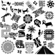 Ancient american design elements