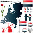 Netherlands map