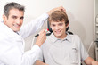 Optometrist Doing Eye Testing