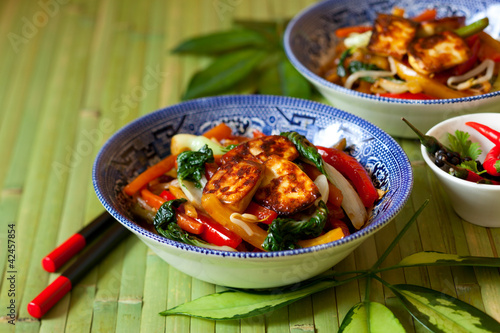 Photo: Stir-fried vegetables Stir-fried vegetables