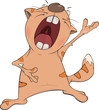 Vector: Cat the opera singer Cat the opera singer