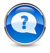 Questions glossy icon