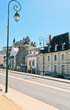 urban road in medieval town Amboise