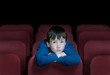 children in retro cinema