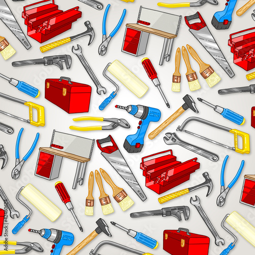 Vektor: motif outils motif outils