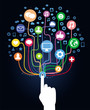 vector internet concept