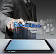 3d social media as concept