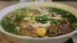 Video: Vietnamese Pho, with someone eating it Vietnamese Pho, with someone eating it