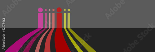 Vector: Color art background Color art background