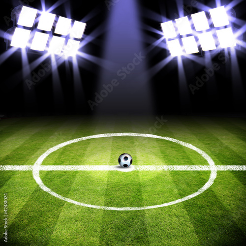 Foto: Fussball Arena Fussball Arena