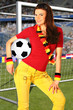 Foto: Ballfrau für Deutschland Ballfrau für Deutschland