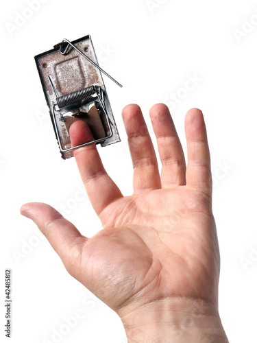 Photo: Trapped Trapped