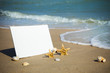 Foto: Summer / Blank Beach Paper on the sea Summer / Blank Beach Paper on the sea