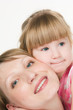 Foto: Happy mum with the babe Happy mum with the babe