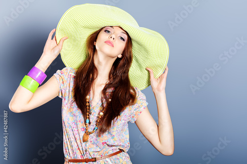 Photo: hat green hat green