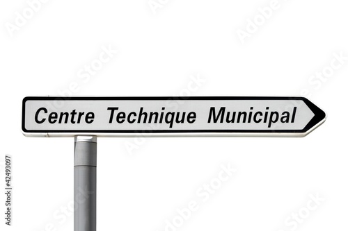 Photo: Les services techniques d'une commune Les services techniques d'une commune