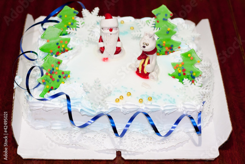 Photo: Christmas cake Christmas cake