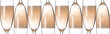 glass of champagne flutes