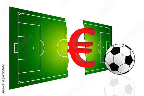 Illustration: Football et Argent Football et Argent