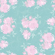 peony seamless pattern