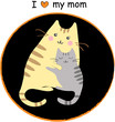 kittens with mom