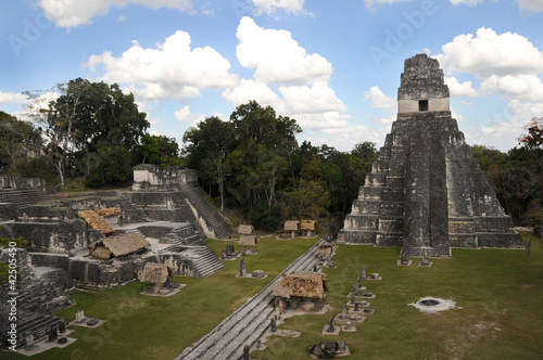 Foto: mayan tikal ruins, guatemala mayan tikal ruins, guatemala