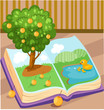 Vector: orange tree orange tree