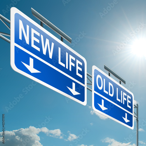 Photo: New or old life. New or old life.