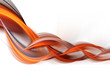 Elegant orange fractal background