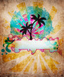 Summer beach design