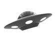 Ufo isolated on white background