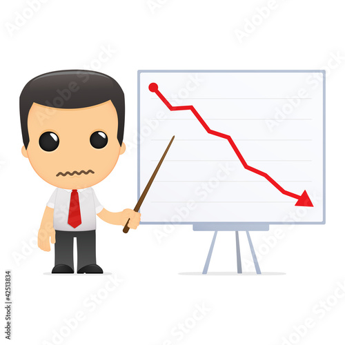Vettoriale: funny cartoon manager funny cartoon manager