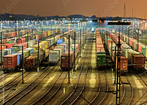 Foto: Güterbahnhof in Maschen - Hamburg Güterbahnhof in Maschen - Hamburg
