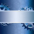 Abstract vektor gear background