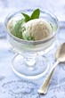 Ice cream with pistachios
