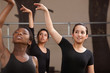 Young Dancers Practing