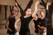 Group of Young Ballerinas