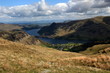 View of Ullswater and Glenridding in the Lake District
