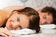 Photo: Wellness - Paar bei der Massage Wellness - Paar bei der Massage