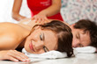 Photo: Wellness - Paar bei der Massage Wellness - Paar bei der Massage