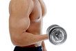 Foto: Bodybuilder showing his muscles Bodybuilder showing his muscles