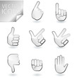 Vector Pointer Hand Icons