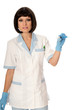 Photo: doctor with syringe doctor with syringe