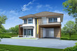 3d rendering of building