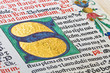 fragments of the Latin missal